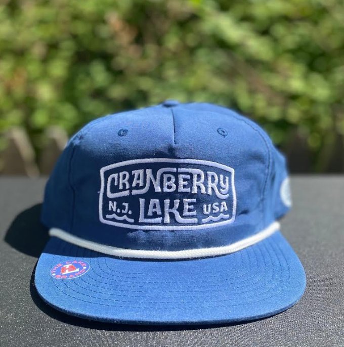 Cranberry Lake Rope Hat - Navy