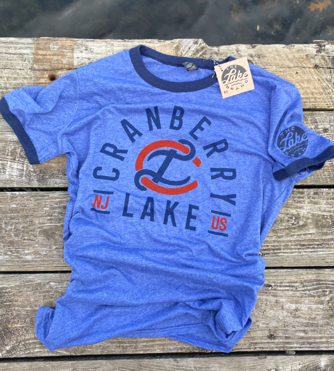 Cranberry Lake Blue/Navy Ringer