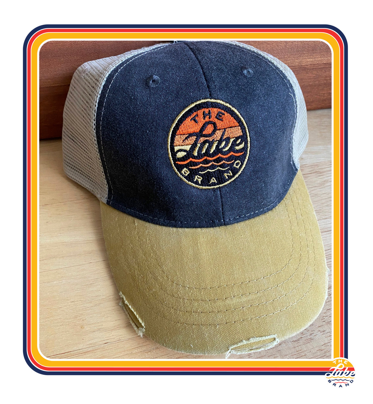 The Lake Brand - Fall Sunset trucker