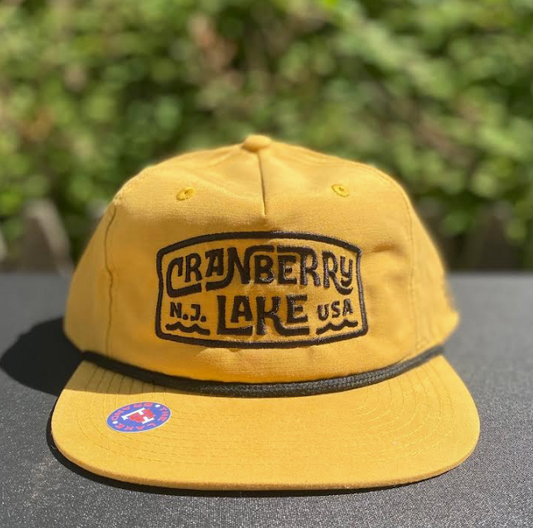 Cranberry Lake Rope Hat - Biscuit Yellow